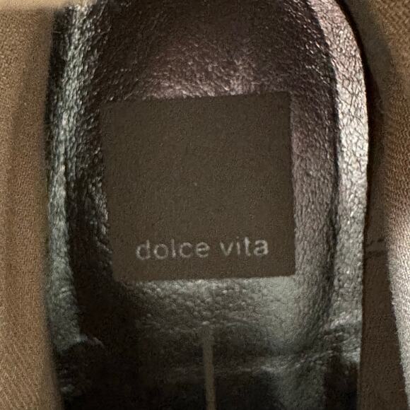 Dolce Vita Celida Lace Up Lug Sole Chunky Heeled Hiking Boot Size 6.5 - Picture 8 of 9